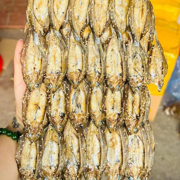 Cá tép dầu khô Sông Đà giá sỉ